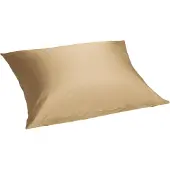 Yumeko Kussensloop Katoensatijn 60x70 Beige - Eco, Bio & Fairtrade