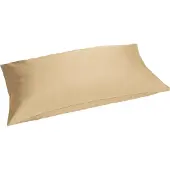 Yumeko Kussensloop Katoensatijn 40x80 Beige - Eco, Bio & Fairtrade