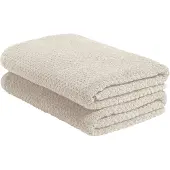 Yumeko Douchelaken Katoen 70x140 Beige - Eco, Bio & Fairtrade