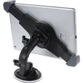 Peachy Universele Tablethouder met Zuignap auto iPad 7-12 inch - Zwart