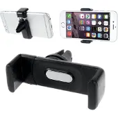 Peachy Universele Autohouder zwart Ventilatierooster telefoon auto houder geschikt voor iPhone / Samsung