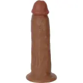 Jock Bareskin Dildo - 18 cm dark