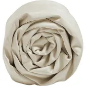 Yumeko Laken Katoen Satijn 180x290 Beige - Eco, Bio & Fairtrade