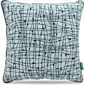 Intimo Intersection - Sierkussen - 45x45 - Zwart/Wit