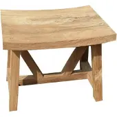 AVH-Collectie Stool voetenbank teak
