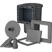 Gre Skimmer+return Fitting Grijs