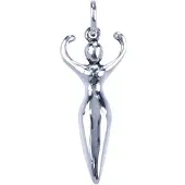MOOYE ® - Collectie Zilveren Gaia ketting hanger