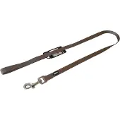 Nobby Classic Hondenlijn - Nylon - Grijs - M-L - Breedte 20 mm - Lengte 120 cm