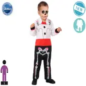 Atosa Mexicaans Skelet Baby Meisje Kostuum