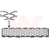 VAN WEZEL 1614599 Ventilatiegrille, bumper