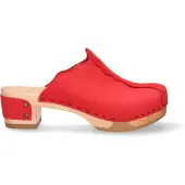 Jan Jansen Women Wannabe Wood Red-Schoenmaat 36