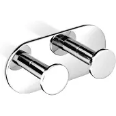 DECOR WALTHER Haakje Tube Chrome (2-Delig)