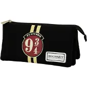 KARACTERMANIA Drie-vak etui Harry Potter, Peron 9 en 3/4
