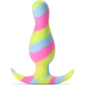 Blush Novelties Blush Avant Kaleido Lime Anaalplug - Multicolor - 8.8 cm