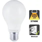 Integral Led lamp E27 | Peer | (4.8W, 470lm, 2700K, Dimbaar)