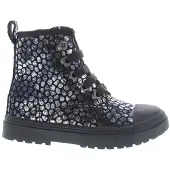 Shoesme Biker-boots sw23w001-i zwart / zilver