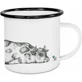 Ligarti Handgemaakte emaille mok koe Rita 300ml