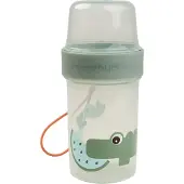 Done by Deer Croco To go 2-way snackbeker L Green