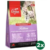Orijen kitten kattenvoer 2x 1,8 kg