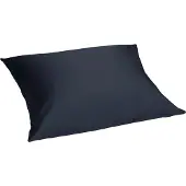 Yumeko Kussensloop Katoen Satijn 50x60 Blauw - Eco, Bio & Fairtrade