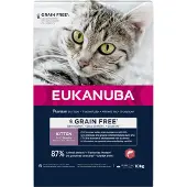 Eukanuba Kattenvoer Droog Kitten Graanvrij Zalm 10 kg