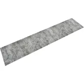 vidaXL Keukenmat wasbaar betonprint 60x300 cm fluweel