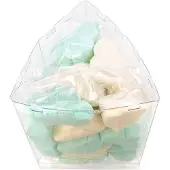 Packlinq Plastic Koker Driehoek vorm 10,2x7,8x15,2cm (25 stuks)