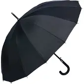 Juleeze Paraplu Volwassenen 60 cm Zwart Kunststof