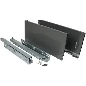 Strong Max Softclose, ladehoogte 185 mm Antraciet