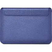 Wiwu Laptoptas 13.3 Inch - Leren Laptophoes - Sleeve Alle Merken - Tas Alle Laptops Tot 13.3 Inch - Genuine Leather - Laptopsleeve - Waterafstotend - Zakelijke Laptoptas - Blauw