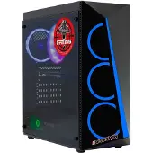 Screenon - Allround Game Computer Blue - Ryzen 5 - RTX 3050 - 16GB - 512GB SSD - Windows 11 Pro + WiFi & Bluetooth