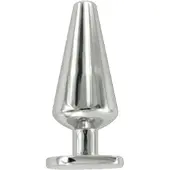 Black Label - Stainless Steel Butt Plug S