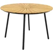 Vita Lavras Dave Teak Tuintafel 150 cm Rond