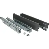 Strong Max Softclose, ladehoogte 89 mm Antraciet