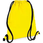 Bagbase Icon Gymsac Sporttas - 11 Liter Yellow