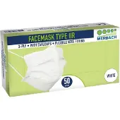 Merbach Mondmasker 3-Laags 50 stuks