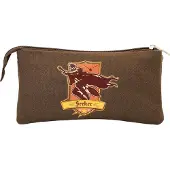 KARACTERMANIA - Harry Potter - Potter-Triple HS Roletui - Potloden etui - Pennenetui - Bruin