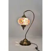 Halay Handgemaakte Turkse Nachtlamp multicolour Oosterse sprookjeslamp