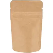 Packlinq Stazakken Kraft 17x9x28,5cm | 340 gram (100 stuks) | Doypacks | Stand up pouches