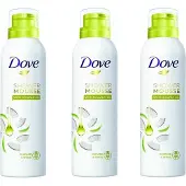 Dove Coconut Oil Shower Mousse 3 x 200 ml