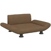 vidaXL Hondenmand 70x45x28 cm stof bruin
