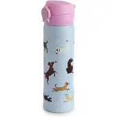 Puckator Apport Hond Drukdeksel RVS Thermosfles 450ml