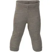 Engel - Baby-Leggings Feinripp - Merino-ondergoed 86/92, grijs