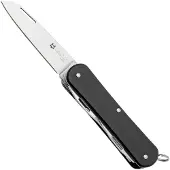 FOX Vulpis 5-Tools FX-VP130-SF5BK, N690co, Aluminium, Black, Zwitsers zakmes