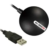 GlobalSat GPS-ontvanger BU-353N5 - USB - waterdicht - voor Windows 7, 8, 10 en 11