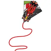 Knoop Kites Vlieger Race auto 65x55 cm Kites