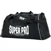 Super Pro Gym Sporttas Zwart/Wit Large