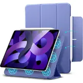 ESR Rebound Magnetic Tri-Fold Hoes Paars Geschikt voor Apple iPad Air 2020 / 2022