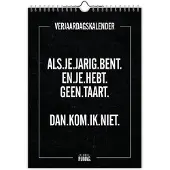 Comello Rumag A4 Verjaardagskalender