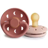 Frigg Fopspeen Moon 0-6mnd Blush/Powder Blush 2st